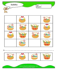 Sudoku Çocuk Bulmacaları